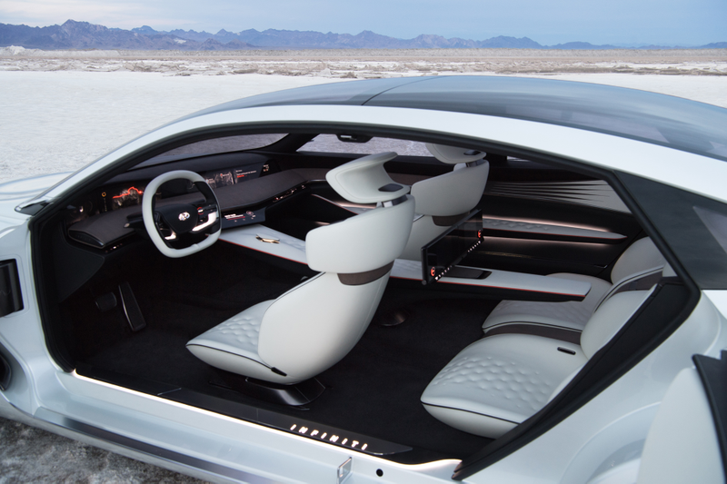 Illustration for article titled The Infiniti Q Inspiration Concept Previews A Future That's Actually Interesting